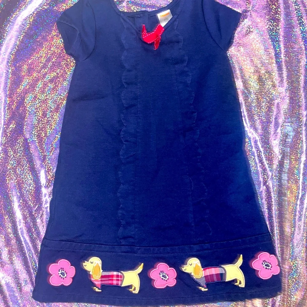 Gymboree Preppy puppy dress